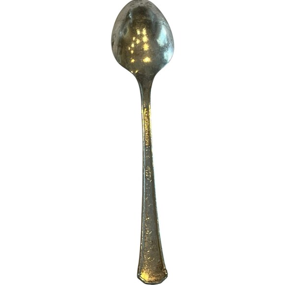1881 Rogers Del Mar Vintage Silverplate Oneida Silver Teaspoon 1 Pc 2415 - Picture 4 of 6